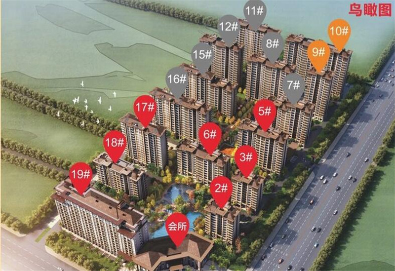 盈滨悦府一期推出8套住宅 总价131-153.6万/套