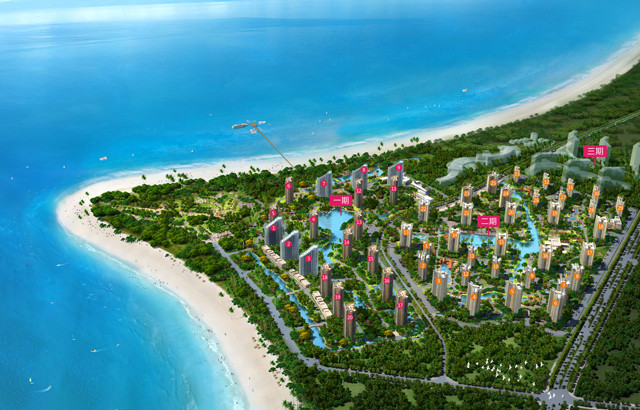 长岛蓝湾项目加推一期二期建面约43-83‎㎡  均价10800元/㎡
