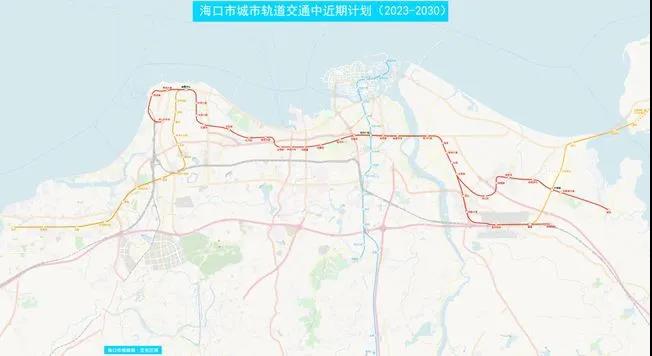 "海澄文定"轨道交通规划出炉!海口江东新区要建地铁?
