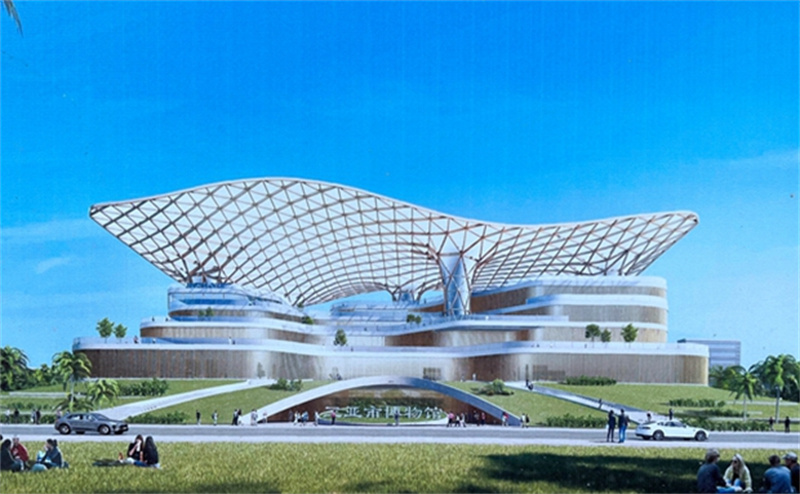 三亚市文化中心项目开工 预计2024年11月建成投入使用