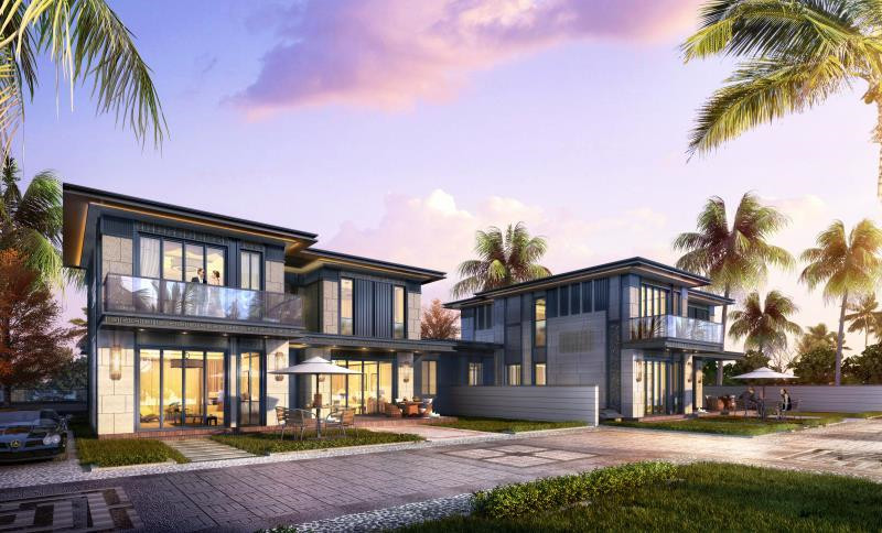 怡海湾项目瞰海别墅在售，建筑面积80-285㎡，均价34500元/㎡