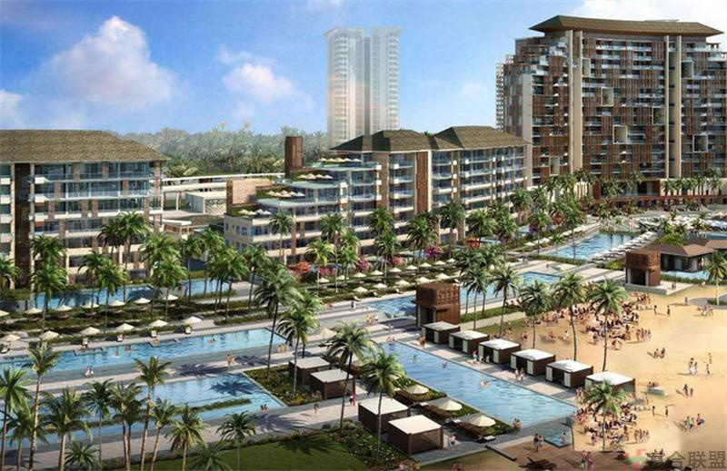 清水湾Aloha阿罗哈项目在售房源建筑面积104-168㎡，均价49500元/㎡