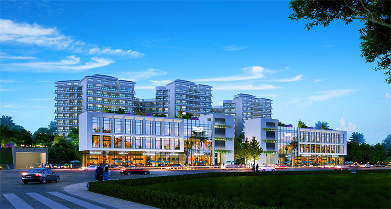 三亚星港在售建筑面积35-70㎡房源，均价28800元/㎡